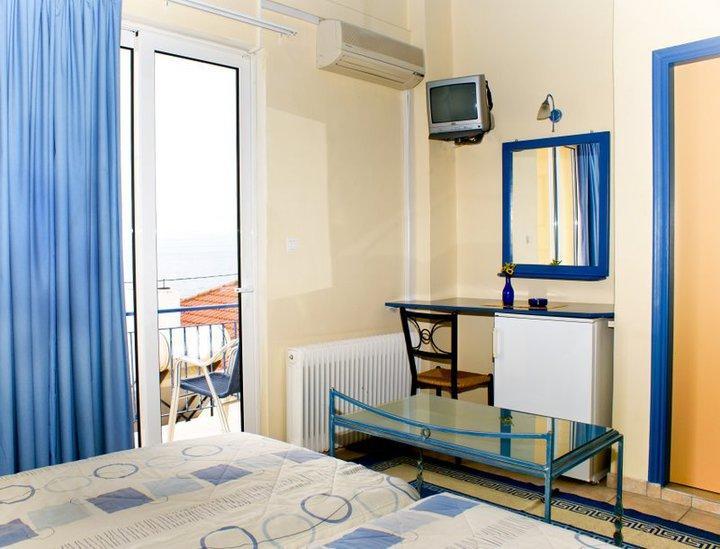Melistas Rooms Marathias  Bagian luar foto