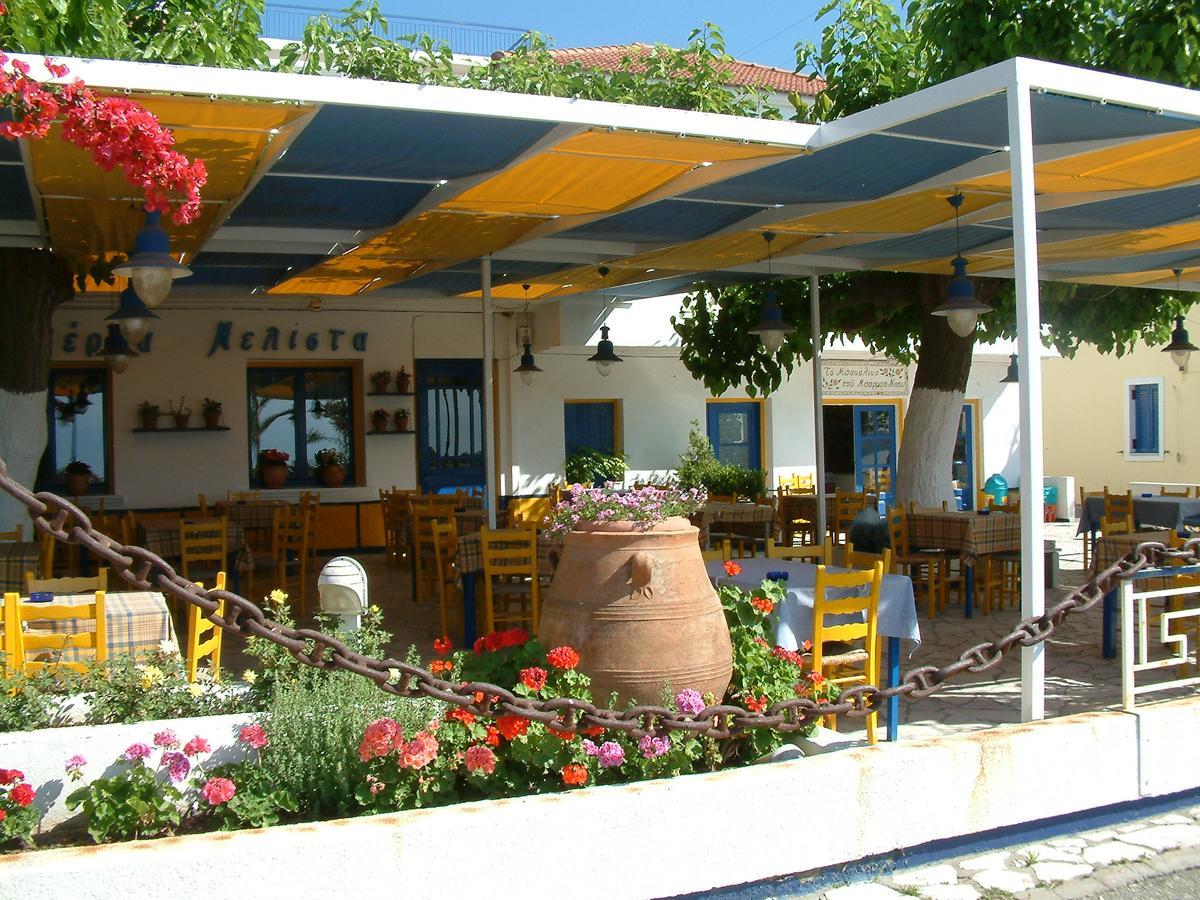 Melistas Rooms Marathias  Bagian luar foto